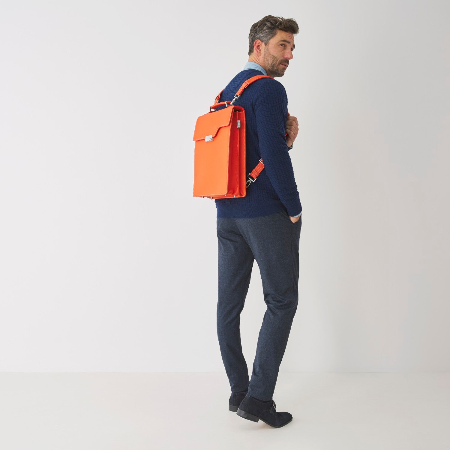 The Modern Backpack - Orange