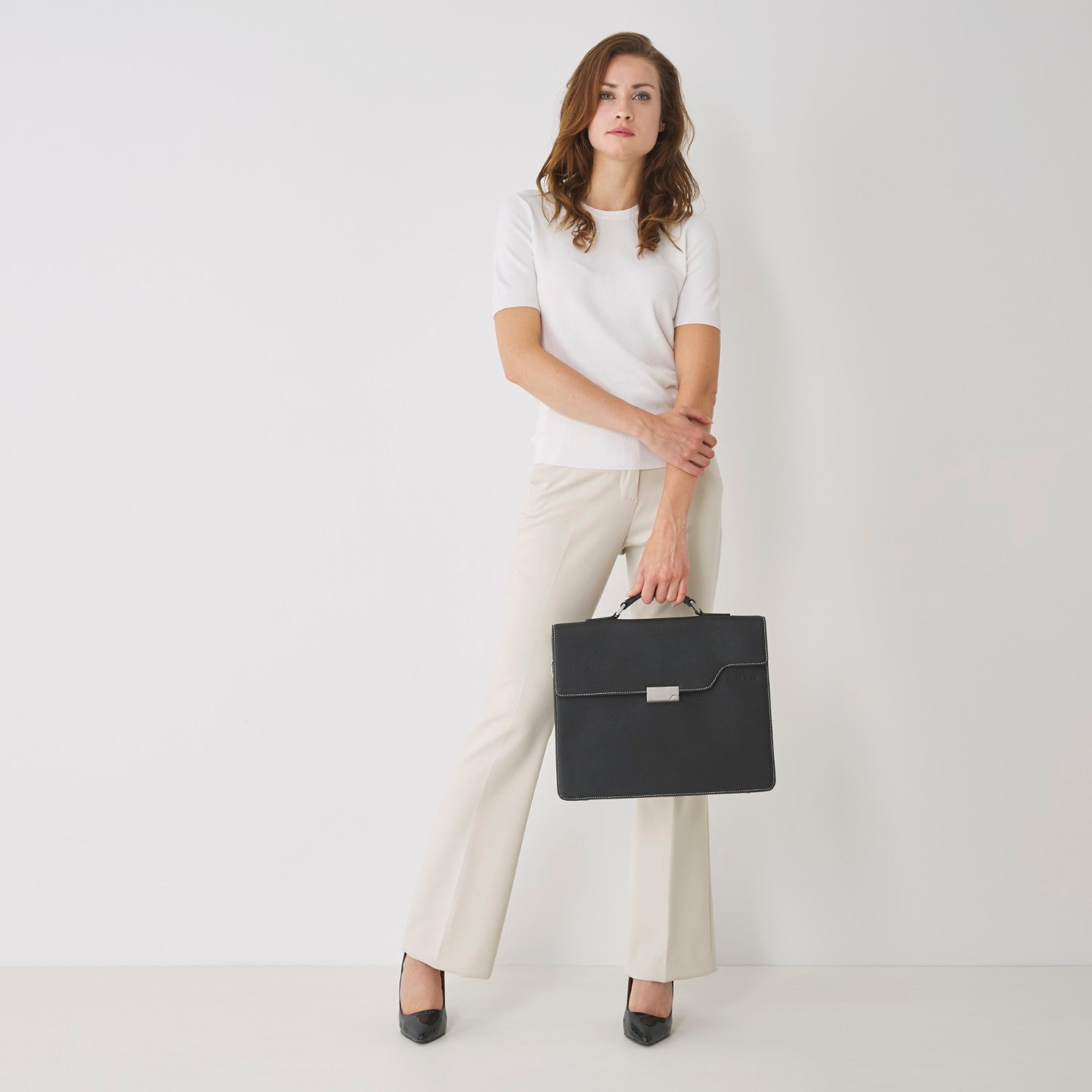 The Classic Briefcase - Black