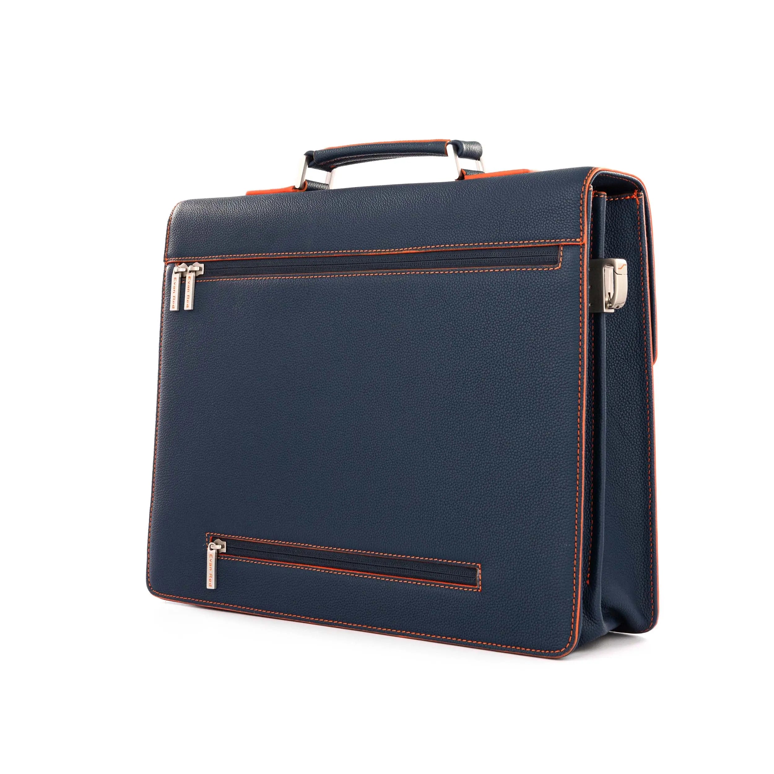 Petrol Blue Evan Red