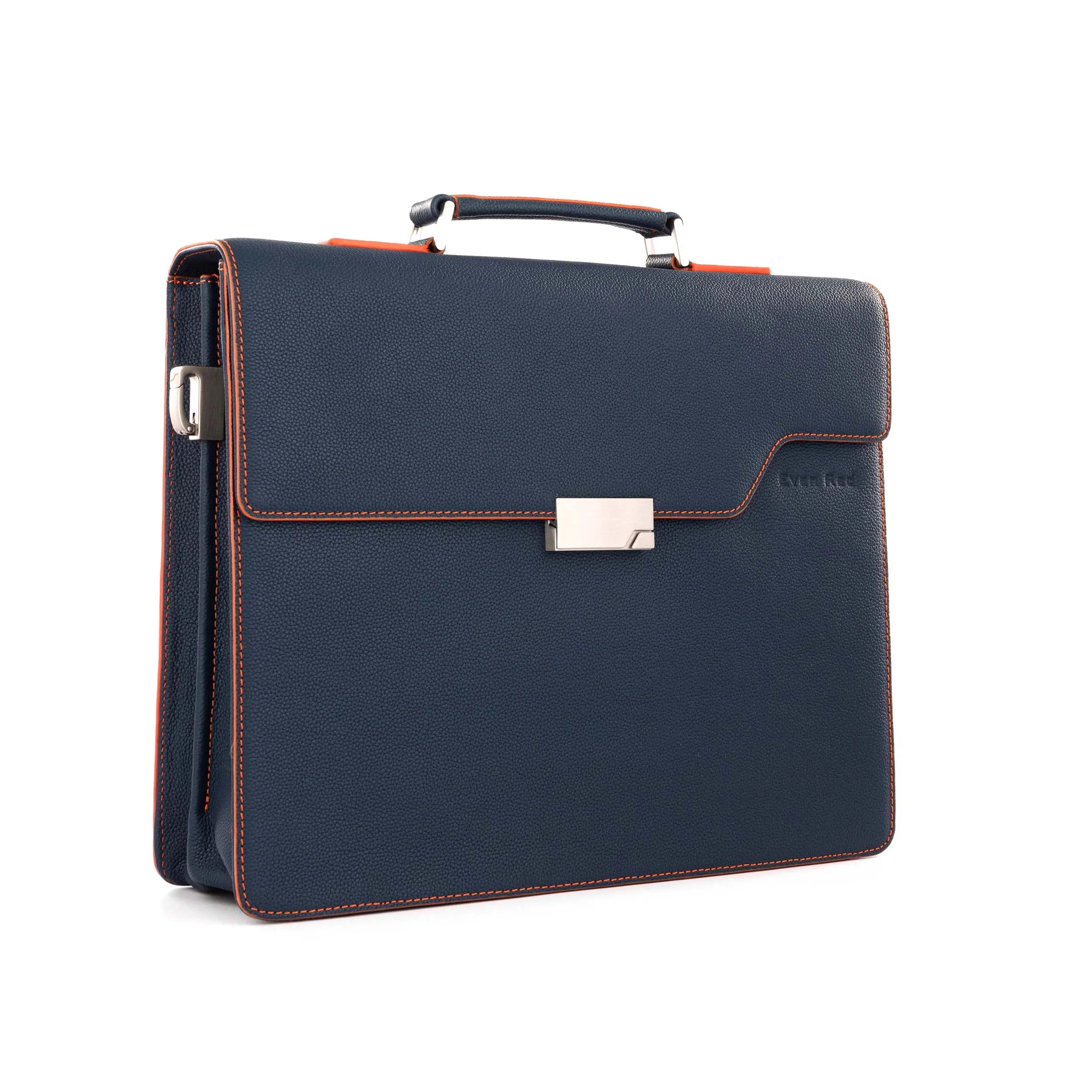 Petrol Blue Evan Red